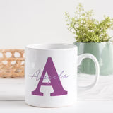 Alphabet Initial Name Mug